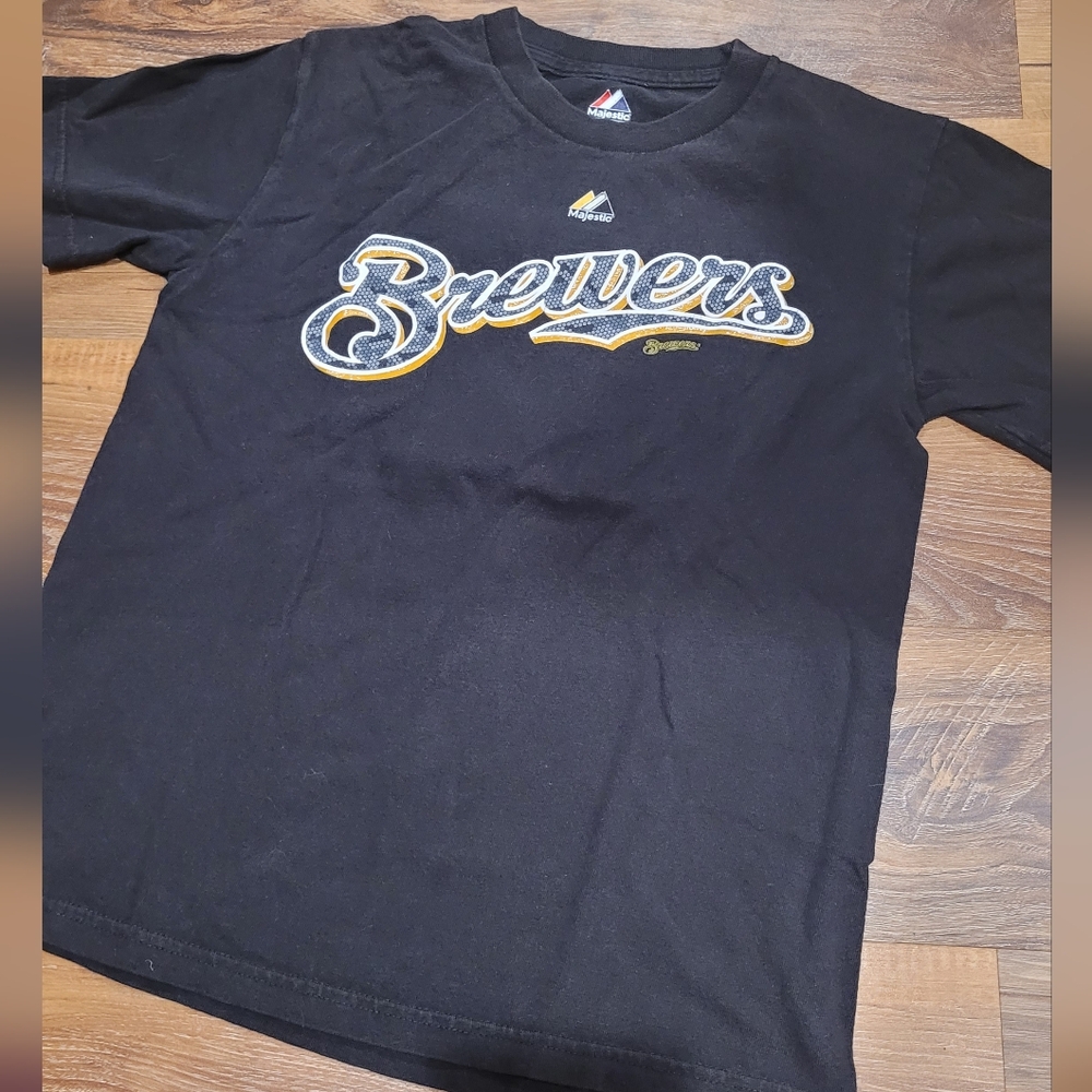 Brewers Black T-Shirt